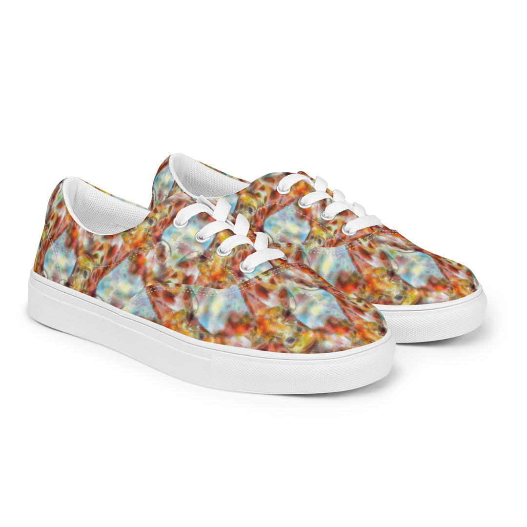 Women’s lace-up canvas shoes - Giraffe v2