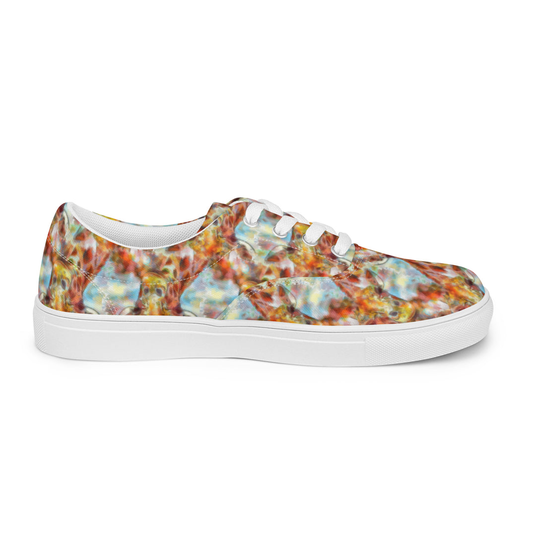 Women’s lace-up canvas shoes - Giraffe v2