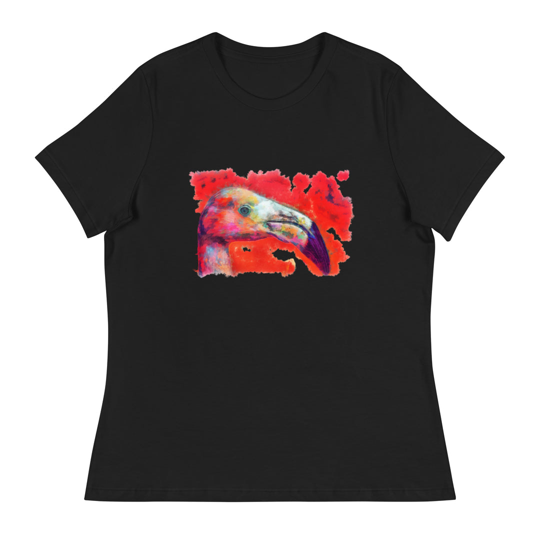 Women's Relaxed T-Shirt - Flamingo