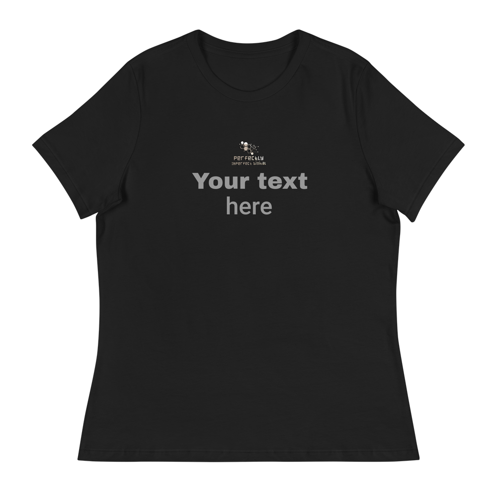 Women's Relaxed T-Shirt - personalize