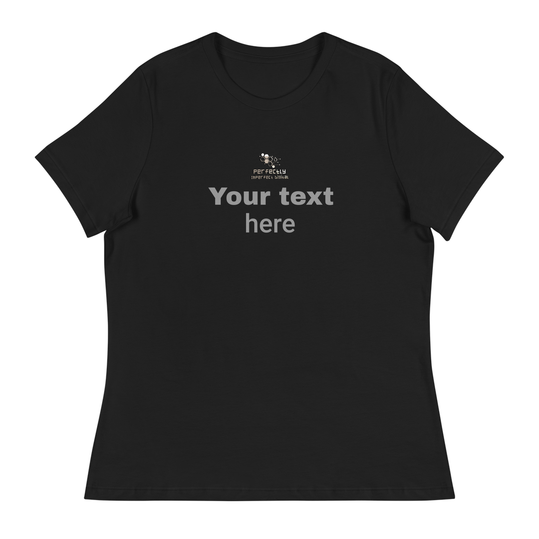 Women's Relaxed T-Shirt - personalize