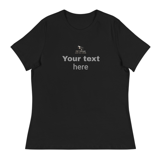 Women's Relaxed T-Shirt - personalize
