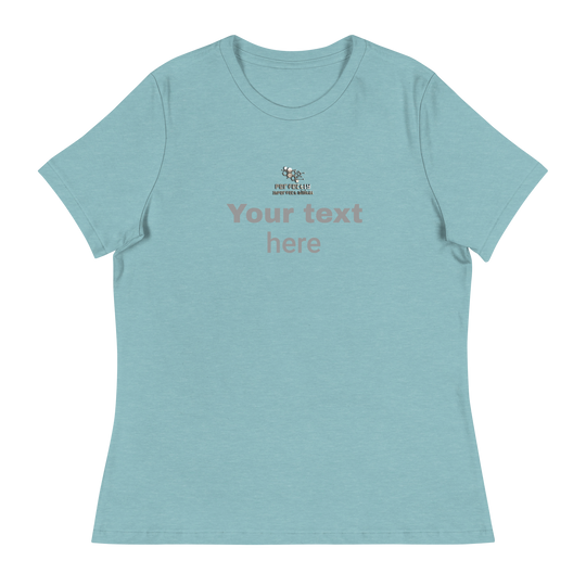 Women's Relaxed T-Shirt - personalize