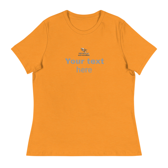 Women's Relaxed T-Shirt - personalize