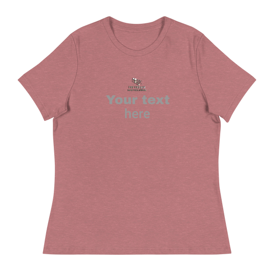Women's Relaxed T-Shirt - personalize