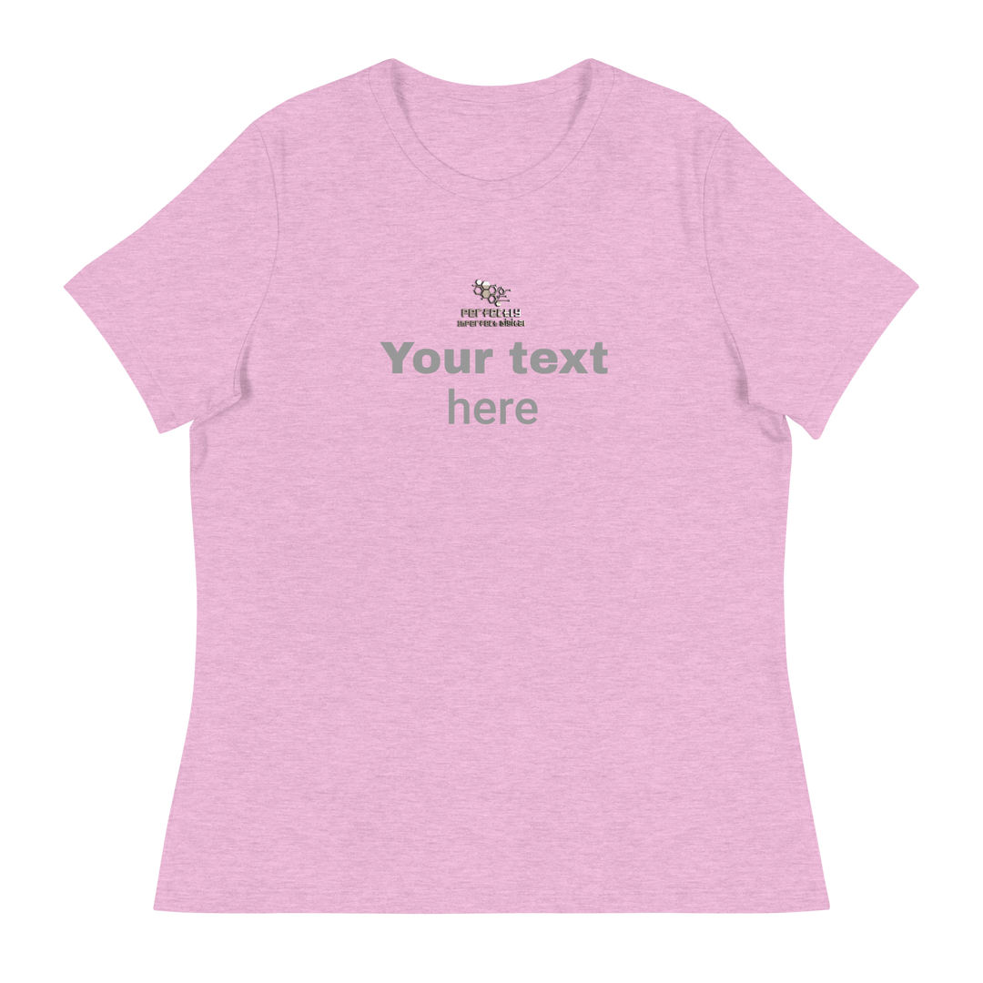 Women's Relaxed T-Shirt - personalize