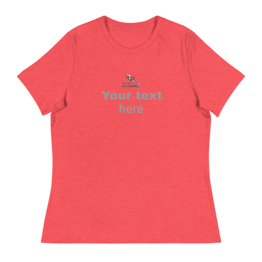Women's Relaxed T-Shirt - personalize