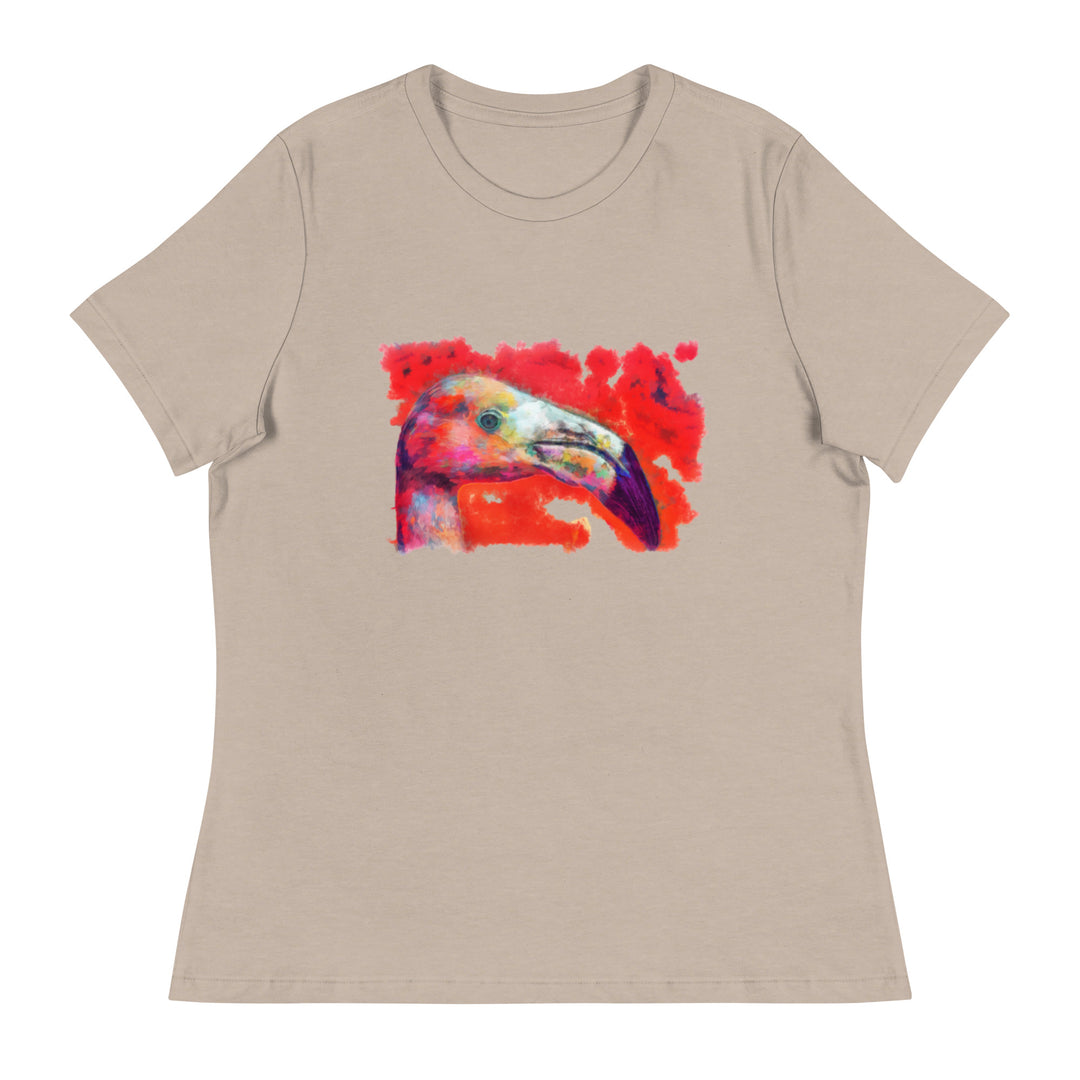 Women's Relaxed T-Shirt - Flamingo