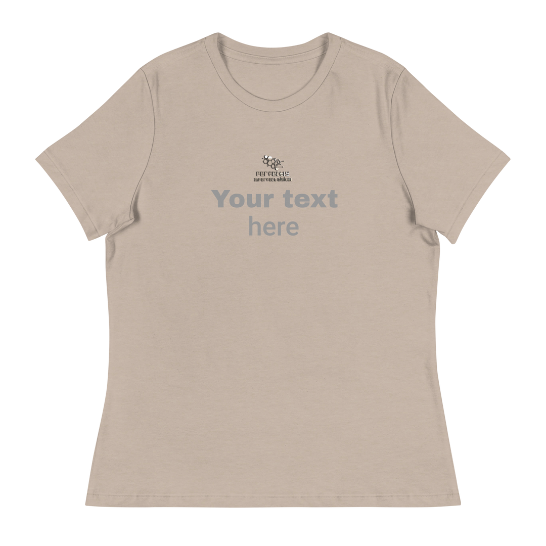 Women's Relaxed T-Shirt - personalize