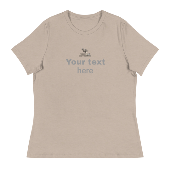 Women's Relaxed T-Shirt - personalize