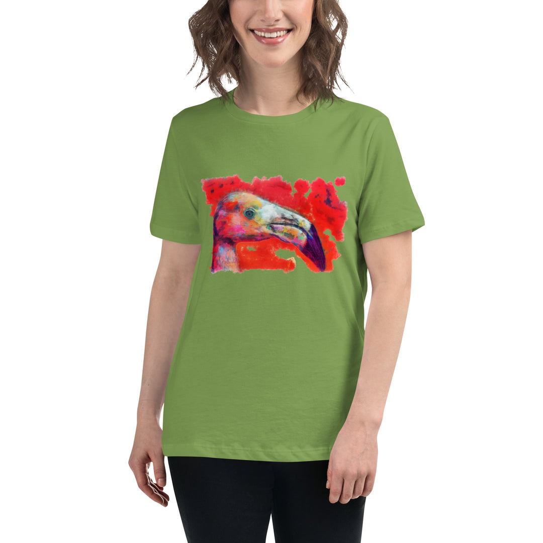 Women's Relaxed T-Shirt - Flamingo