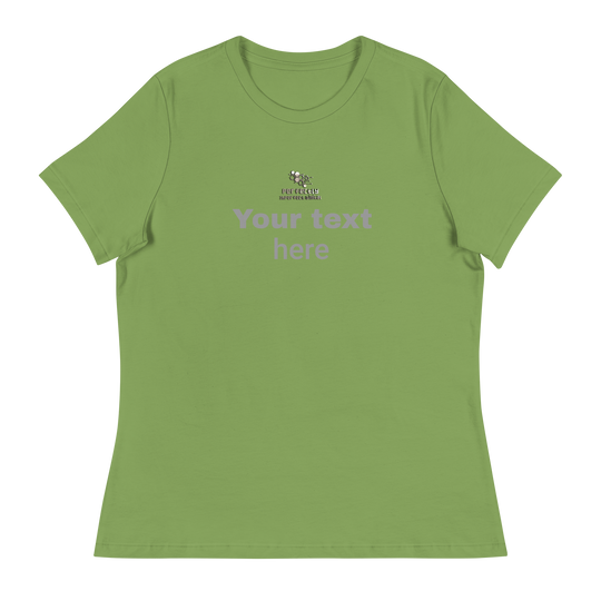 Women's Relaxed T-Shirt - personalize