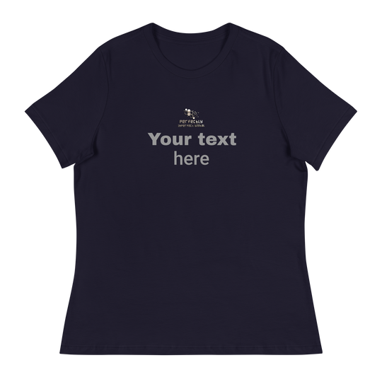 Women's Relaxed T-Shirt - personalize