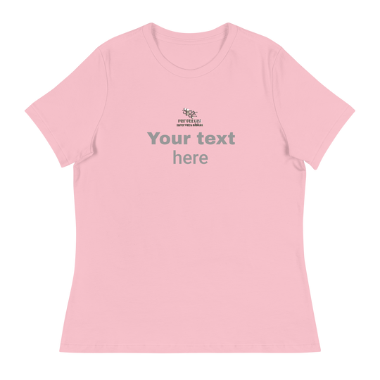 Women's Relaxed T-Shirt - personalize