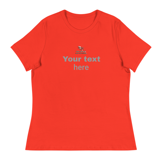 Women's Relaxed T-Shirt - personalize