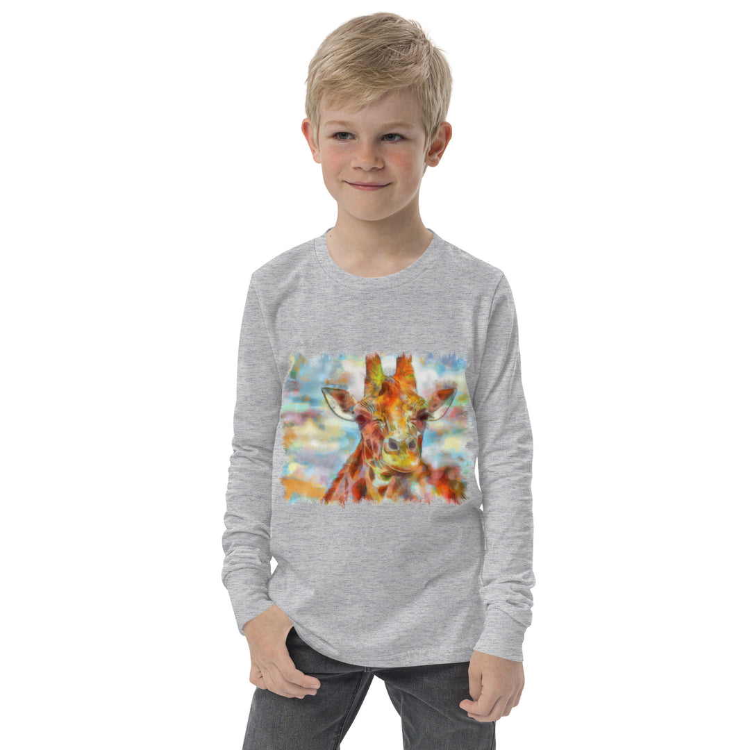 Youth long sleeve tee - Giraffe