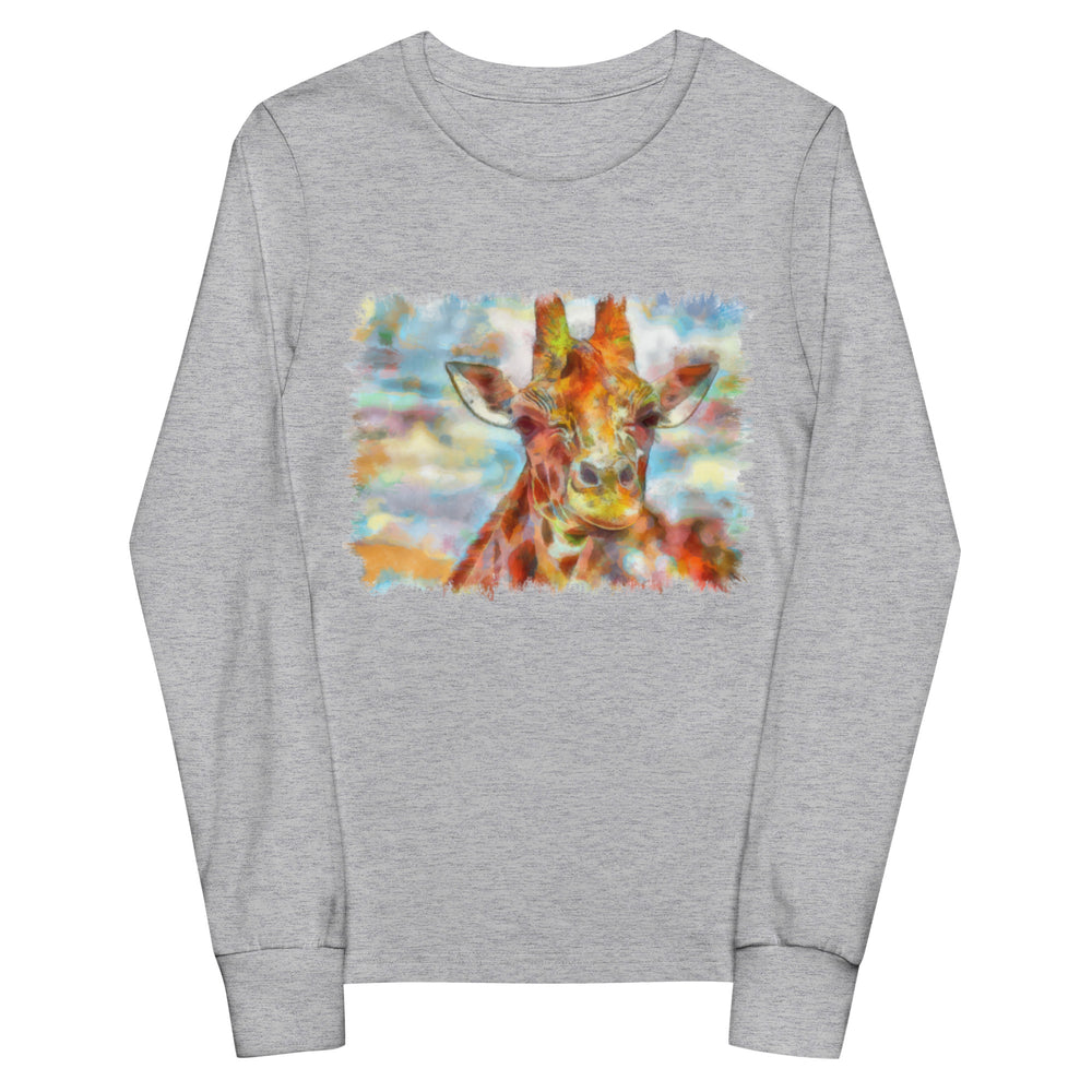 Youth long sleeve tee - Giraffe