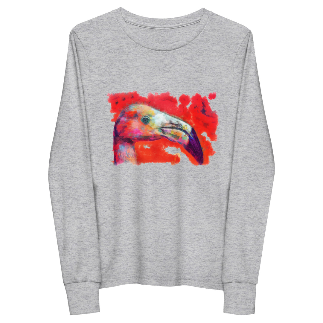 Youth long sleeve tee - Flamingo