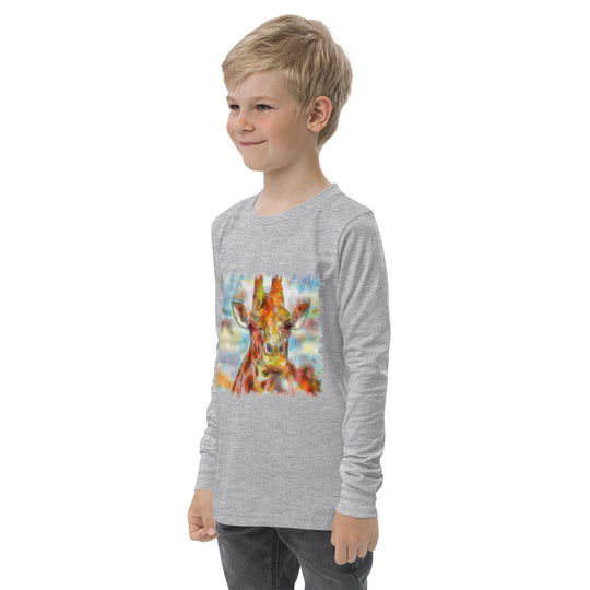 Youth long sleeve tee - Giraffe