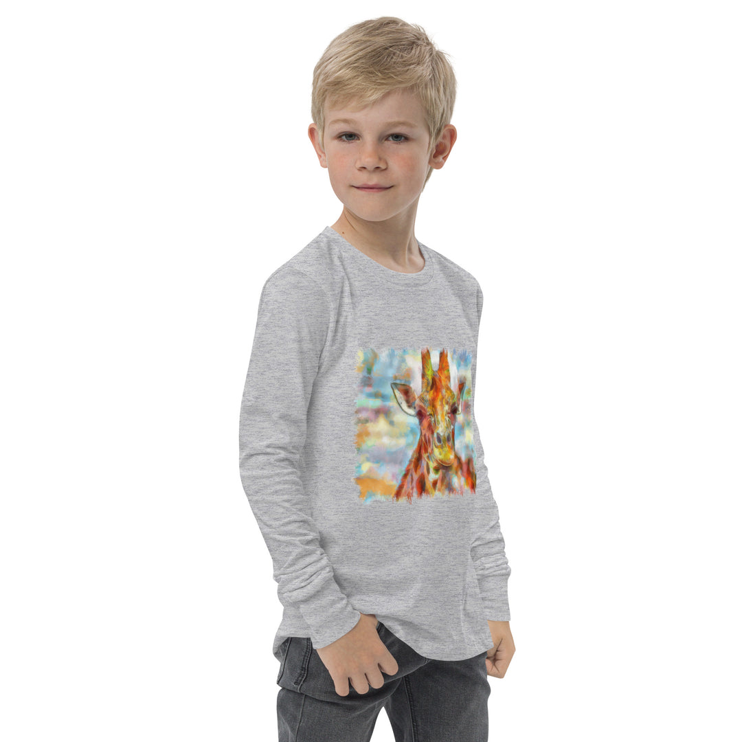 Youth long sleeve tee - Giraffe