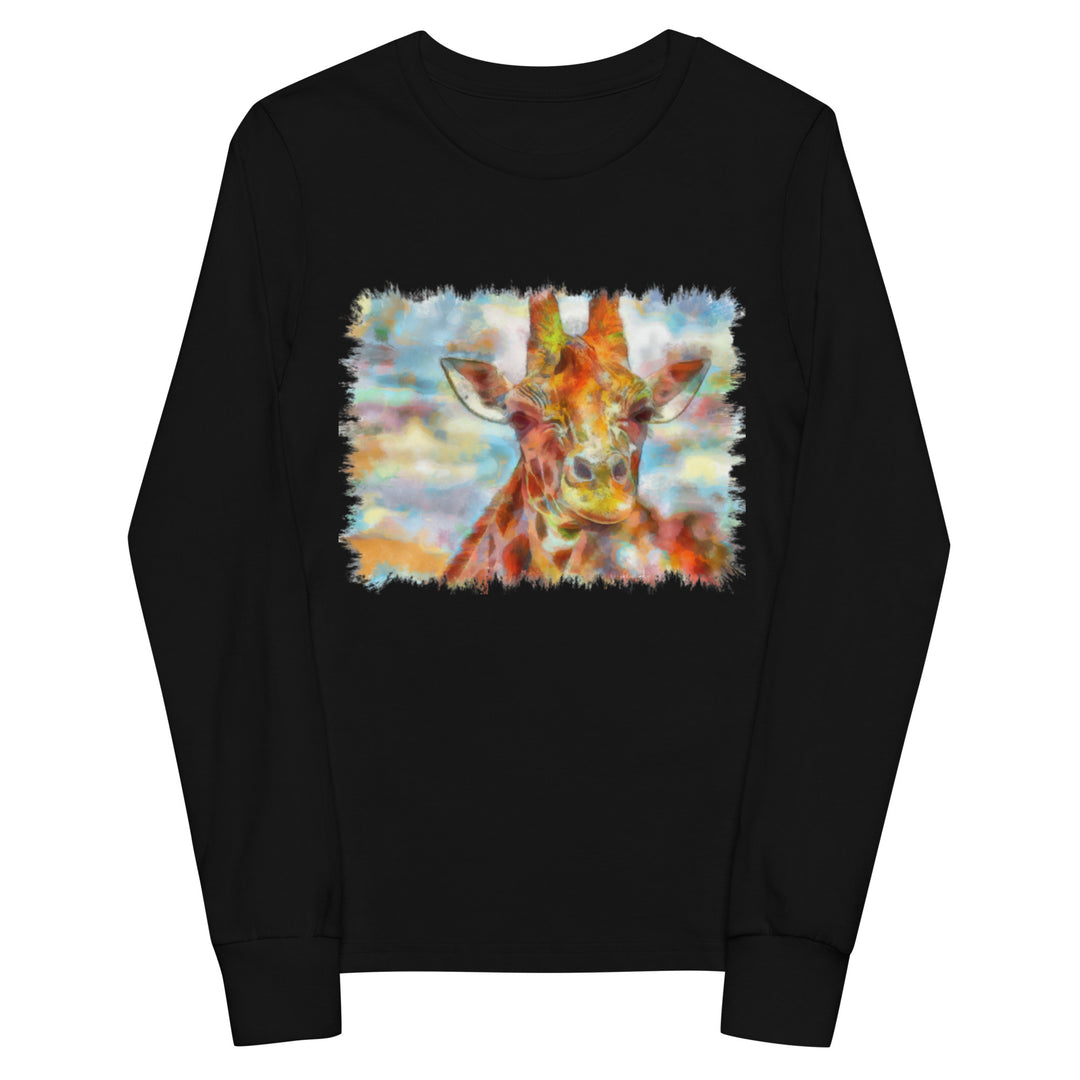 Youth long sleeve tee - Giraffe