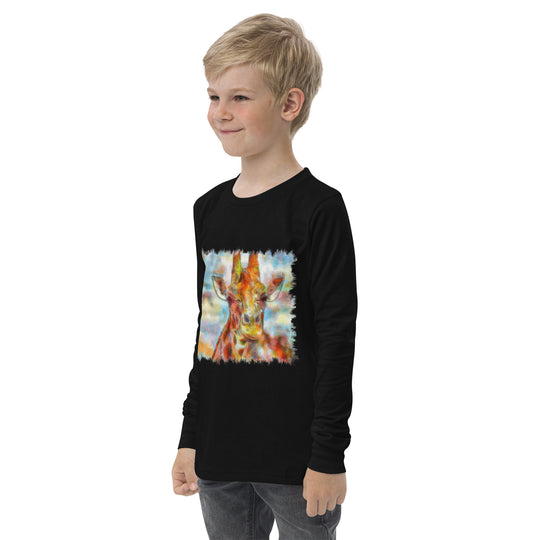 Youth long sleeve tee - Giraffe