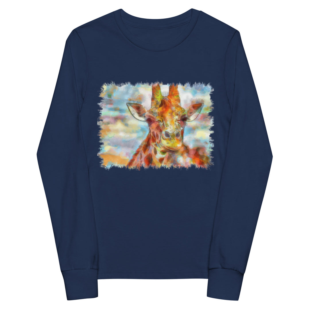Youth long sleeve tee - Giraffe