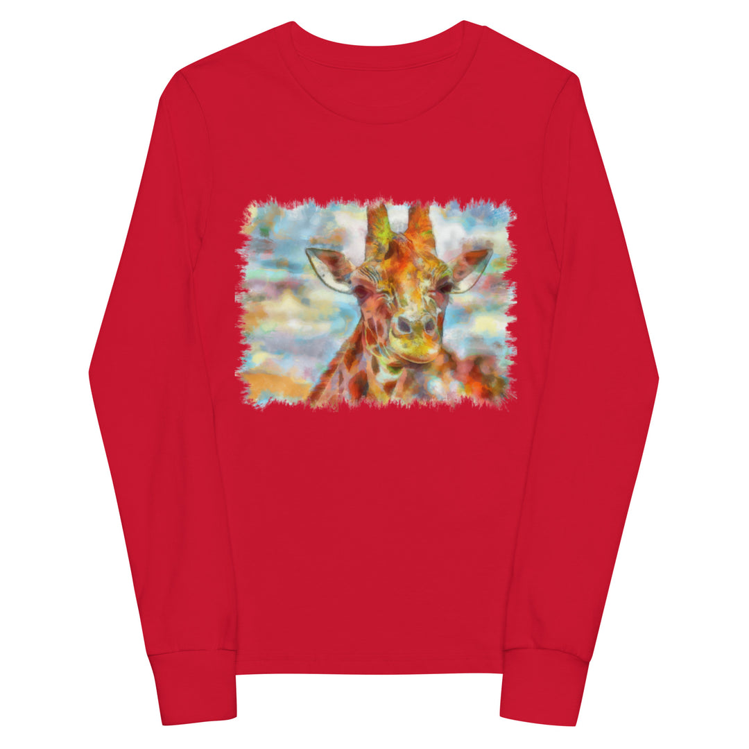 Youth long sleeve tee - Giraffe