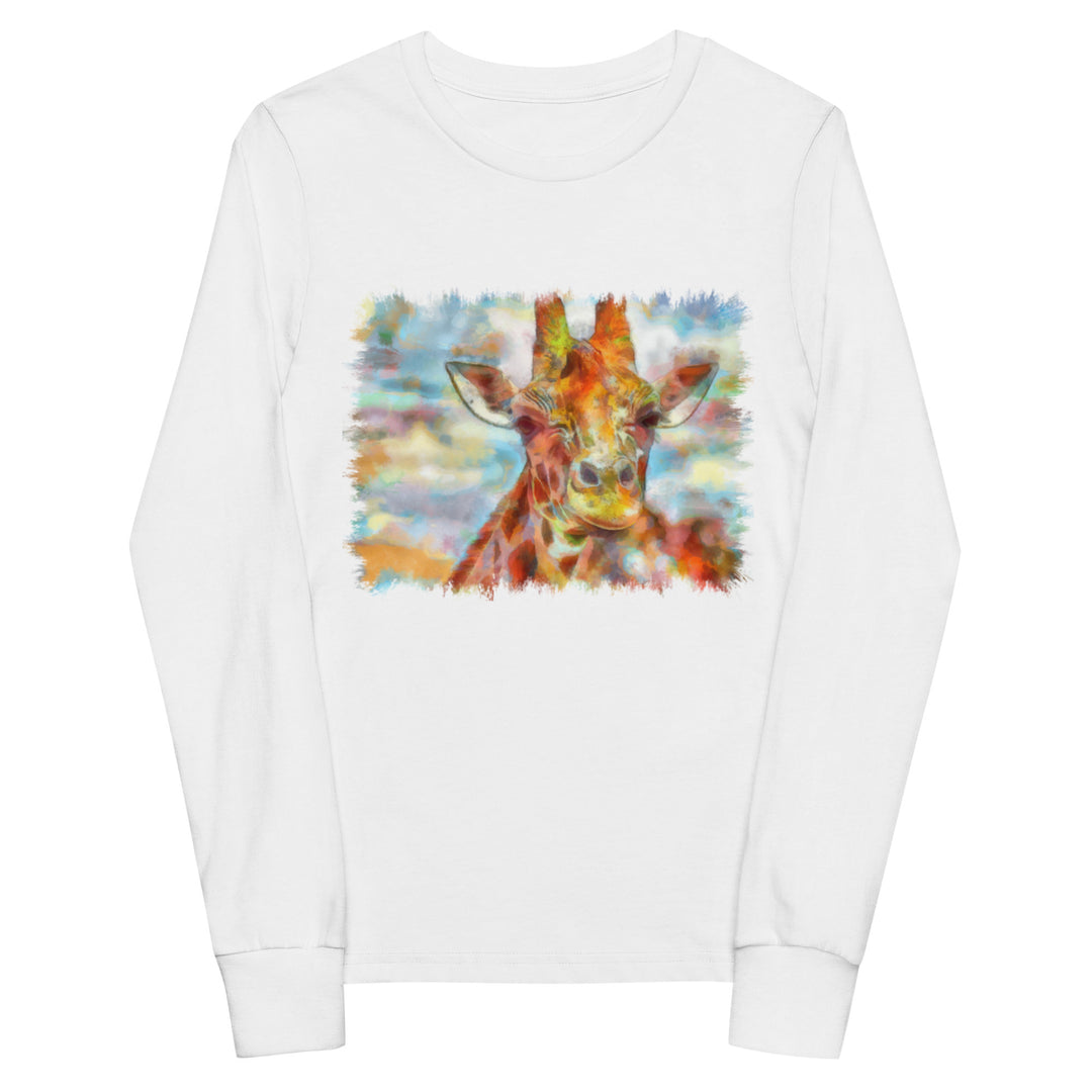 Youth long sleeve tee - Giraffe